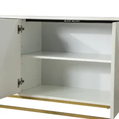 Rudy 65'' Wide Modern Buffet Cabinet Sideboard With Metal Legs| KARAT HOME -Furniture Store GUEST 32efdbf8 187e 4446 8737 79370be47606