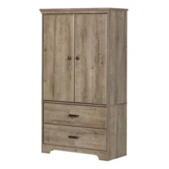 Versa 2 Door Armoire With Drawers - South Shore -Furniture Store GUEST 32f08b42 0302 47bb 8f64 c23b3aa476b0