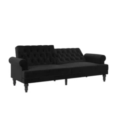 Cassidy Upholstered Futon - Paris Hilton X The Novogratz -Furniture Store GUEST 33da9793 75d3 4d5a 97e6 79687f11ae7b