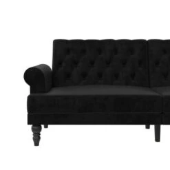 Cassidy Upholstered Futon - Paris Hilton X The Novogratz -Furniture Store GUEST 34a00b77 6247 4820 a4d2 4c7adf8ec3e3