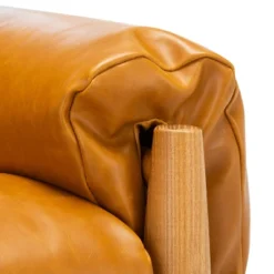 Oslo Mid Century Arm Chair - Caramel/Natural - Safavieh -Furniture Store GUEST 34c9cad7 8fc3 45a3 a615 2e2062297d2d