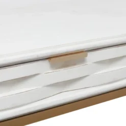 Contemporary 2 Drawer Metal Console Table White - Olivia & May 13 Contemporary 2 Drawer Metal Console Table White - Olivia & May -Furniture Store GUEST 3531c233 1200 4391 ab09 c415d6f93ef9