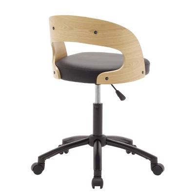 Ashwood Task Chair Black/Ashwood - Calico Designs 8 Ashwood Task Chair Black/Ashwood - Calico Designs - Image 6