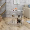 Yves Acrylic Bar Trolley Clear - Christopher Knight Home -Furniture Store GUEST 39d8eb47 5c32 41b3 9271 4a238c9de54e