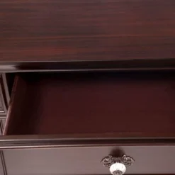 3pc California King Pennings Traditional Bed Set And Nightstand With Chest Dark Walnut - HOMES: Inside + Out -Furniture Store GUEST 3a3a35d9 5159 495a 81d1 0fe239ccc231