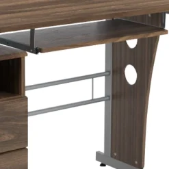Emma And Oliver Desk With Three Drawer Single Pedestal And Pull-Out Keyboard Tray 18 Emma And Oliver Desk With Three Drawer Single Pedestal And Pull-Out Keyboard Tray -Furniture Store GUEST 3adbe4cc de70 4b7b 872f e7b5357ee742