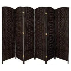 7 Ft. Tall Diamond Weave Room Divider 6 Panels - Oriental Furniture 9 7 Ft. Tall Diamond Weave Room Divider 6 Panels - Oriental Furniture -Furniture Store GUEST 3afc3a3b 1437 4ee2 b210 369dfb198cfb