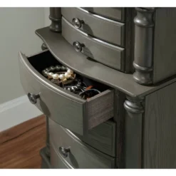 Sedalia Jewelry Armoire Gray - Powell Company -Furniture Store GUEST 3d09f9d8 1938 497e 9933 e7a782f0d997