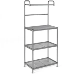Costway 4-Tier Baker's Rack Microwave Oven Stand Shelves Kitchen Storage Rack Organizer 19 Costway 4-Tier Baker's Rack Microwave Oven Stand Shelves Kitchen Storage Rack Organizer -Furniture Store GUEST 3d71fa2c fb5b 4f7f 9978 6a05a73ebdee
