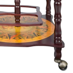 Design Toscano Old World Extended Shelf Italian Replica Globe Bar Cart -Furniture Store GUEST 3d9322b3 e257 4719 a593 4e7d810e2785