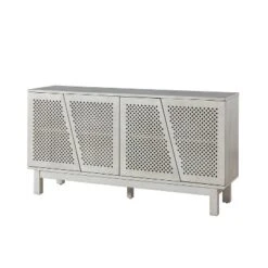 Kiemenz 58'' Wide Modern Sideboard Cabinet With Solid Wood Legs| KARAT HOME