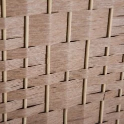 HOMCOM 6' Tall Wicker Weave 3 Panel Room Divider Privacy Screen - Natural -Furniture Store GUEST 471aa09a 1beb 4801 a5f3 7a91f5797476
