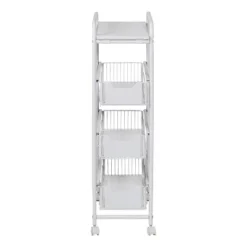 Honey-Can-Do 4 Tier Slim Cart With Pull-Out Baskets -Furniture Store GUEST 48d2965a a8ea 47d8 a601 8e02e353bce7