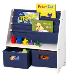 Sling Bookshelf With Storage Canvas - WildKin -Furniture Store GUEST 4aed0848 2585 4e20 9534 cd369bdcdd75