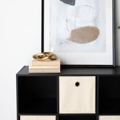 35.43" Langdrew 9 Cube Organizer Black - Signature Design By Ashley 8 35.43" Langdrew 9 Cube Organizer Black - Signature Design By Ashley - Image 6