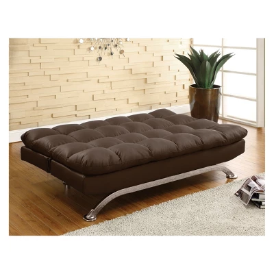 Mellie Futon Sofa Roasted Coffee - MiBasics 3 Mellie Futon Sofa Roasted Coffee - MiBasics