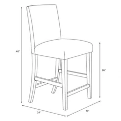 Hendrix Patterned Counter Height Barstool - Skyline Furniture 18 Hendrix Patterned Counter Height Barstool - Skyline Furniture -Furniture Store GUEST 502e98e9 d371 4be1 ac02 195efdc5d03b