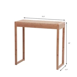 Cambridge Bamboo Entryway Console Table Natural - Proman Products -Furniture Store GUEST 53690c86 79a8 4d2b 991b 25a9e39bdb48