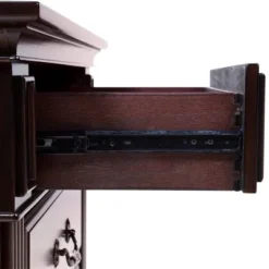 3pc California King Pennings Traditional Bed Set And Nightstand With Chest Dark Walnut - HOMES: Inside + Out -Furniture Store GUEST 5385fc09 a351 4eeb 8346 ba54f3170487