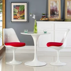 Lippa Round Wood Top Dining Table - Modway