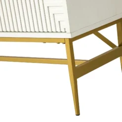 Rudy 65'' Wide Modern Buffet Cabinet Sideboard With Metal Legs| KARAT HOME -Furniture Store GUEST 57b5b8ee 97aa 430b 9864 570c936118e3