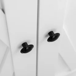 HOMCOM 70.75" Farmhouse Tall Kitchen Pantry Storage Cabinet, Freestanding Cabinets With Doors And Shelves, Kitchen Shelf Storage With 4 Tiers, White -Furniture Store GUEST 58663757 04af 4f22 9686 27322bb8e498