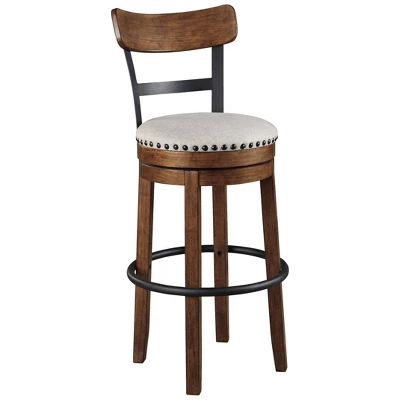 Tall Valebeck Upholstered Swivel Barstool - Signature Design By Ashley 9 Tall Valebeck Upholstered Swivel Barstool - Signature Design By Ashley - Image 7