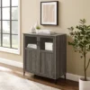 Transitional Glass And Grooved Door Accent Cabinet - Saracina Home -Furniture Store GUEST 59a7cd99 2ed4 4c86 87d4 fa2686640862