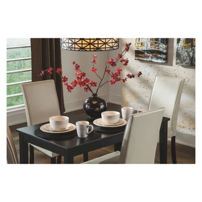 Set Of 2 Kimonte Dining Upholstered Side Chairs Ivory - Signature Design By Ashley 5 Set Of 2 Kimonte Dining Upholstered Side Chairs Ivory - Signature Design By Ashley - Image 3