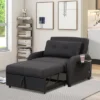 3 In 1 Pull Out Sleeper Sofa With 2 Wing Table And USB Charge-ModernLuxe -Furniture Store GUEST 5aa9988d 0bdd 4699 a188 9d33fd6eb38c