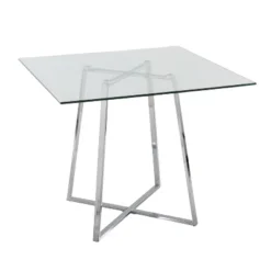 36" Cosmo Square Dining Table Glass - LumiSource 26 36" Cosmo Square Dining Table Glass - LumiSource -Furniture Store GUEST 5cd5ab89 2579 4062 a559 61ac1bbcfed0