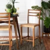 Arthur Wood And Rattan Counter Height Barstool Natural/Walnut - Bali & Pari -Furniture Store GUEST 5cdb6f36 177c 4e6c b91e a7e32a33c44a