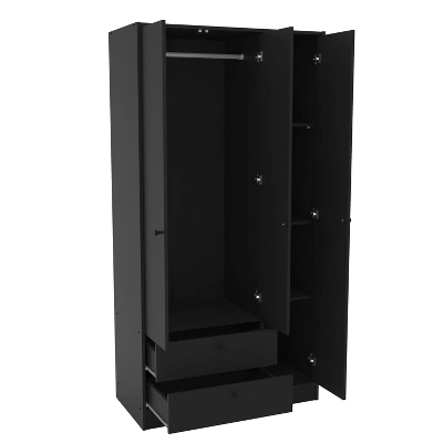 Denmark 3 Door And 2 Drawer Wardrobe - Chique 3 Denmark 3 Door And 2 Drawer Wardrobe - Chique
