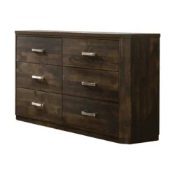 59" Elettra Dresser Rustic Walnut - Acme Furniture