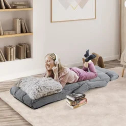 Costway 6-Position Adjustable Floor Chair For Adults Foldable Lazy Sofa For Living Room -Furniture Store GUEST 5d6f0963 8384 4ba8 9bac 6b1577a7029a