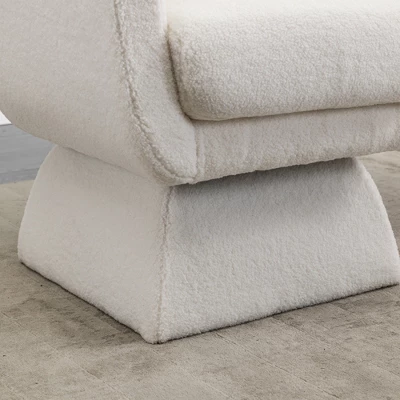 28"W Swivel Accent Sofa Chair, 360 Degree Leisure Club Chair-ModernLuxe 9 28"W Swivel Accent Sofa Chair, 360 Degree Leisure Club Chair-ModernLuxe - Image 7