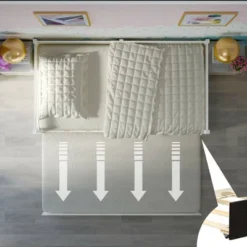 Costway Twin Size Trundle Daybed Wooden Slat Support Mattress Platform For Kids EspressoWhite 18 Costway Twin Size Trundle Daybed Wooden Slat Support Mattress Platform For Kids EspressoWhite -Furniture Store GUEST 5df4eecd e4a9 46b4 a9c7 38437ae81cef