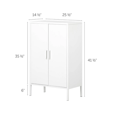 Crea Metal 2 Door Accent Cabinet - South Shore 12 Crea Metal 2 Door Accent Cabinet - South Shore - Image 10