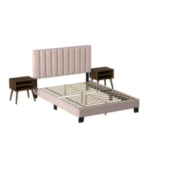 Queen Colbie Upholstered Platform Bed With Nightstands - Picket House Furnishings 27 Queen Colbie Upholstered Platform Bed With Nightstands - Picket House Furnishings -Furniture Store GUEST 5f69d307 0563 4f28 85e1 5f13d5f0f41a