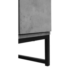 Modern Nightstand With Geometric Elements, Bedside Table With 2 Drawers, Cement Gray-ModernLuxe 25 Modern Nightstand With Geometric Elements, Bedside Table With 2 Drawers, Cement Gray-ModernLuxe -Furniture Store GUEST 5f6cba44 a4f7 44a4 b1ca c18949a1509a