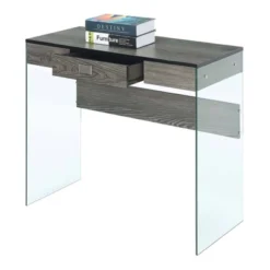 36" SoHo 1 Drawer Glass Desk - Breighton Home 12 36" SoHo 1 Drawer Glass Desk - Breighton Home -Furniture Store GUEST 5fce5b56 d50f 4d13 b796 971172305881