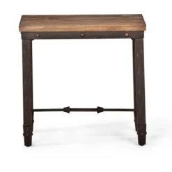 Jersey Chairside End Table Antique Oak - Steve Silver -Furniture Store GUEST 617d24ae ff37 4fad ac72 122a3cb0b9c6