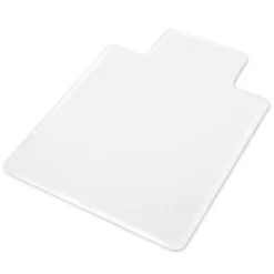 WorkOnIt Office Desk Chair Floor Mat With Lip, Clear -Furniture Store GUEST 6220b2ac 6d53 4d33 9ee7 4e67a7f8c086
