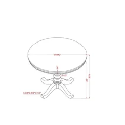 Kennegad Round Dining Table White - HOMES: Inside + Out -Furniture Store GUEST 626801c8 6db8 429f 80c6 020505e95d12