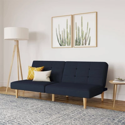 Bowie Upholstered Futon - Room & Joy 3 Bowie Upholstered Futon - Room & Joy
