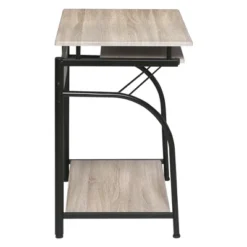 Stanton Computer Desk With Pullout Keyboard Tray - OneSpace