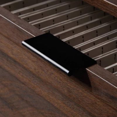 Englewood Storage Credenza Spiced Mahogany - Sauder 5 Englewood Storage Credenza Spiced Mahogany - Sauder - Image 3