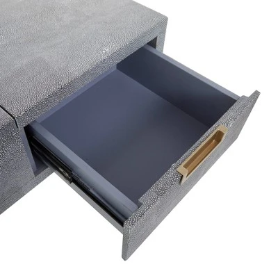 Contemporary Wood Console Table Dressing Table Desk With Mirror And Stool Set - Olivia & May 7 Contemporary Wood Console Table Dressing Table Desk With Mirror And Stool Set - Olivia & May - Image 5