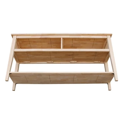 Concepts TV Stand For TVs Up To 66" Light Brown - International Concepts 8 Concepts TV Stand For TVs Up To 66" Light Brown - International Concepts - Image 6