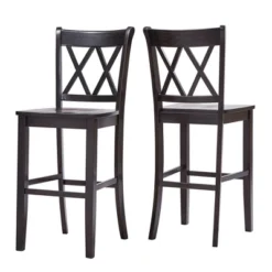 Set Of 2 29" South Hill Double X Back Barstools - Inspire Q 24 Set Of 2 29" South Hill Double X Back Barstools - Inspire Q -Furniture Store GUEST 69124163 65b9 4dc4 9417 e8b5fc20ddc2